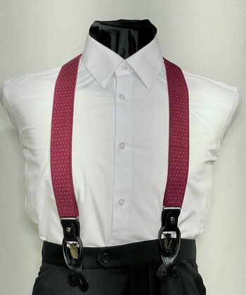 Polka Dot Suspender 6039 #PDS-6039